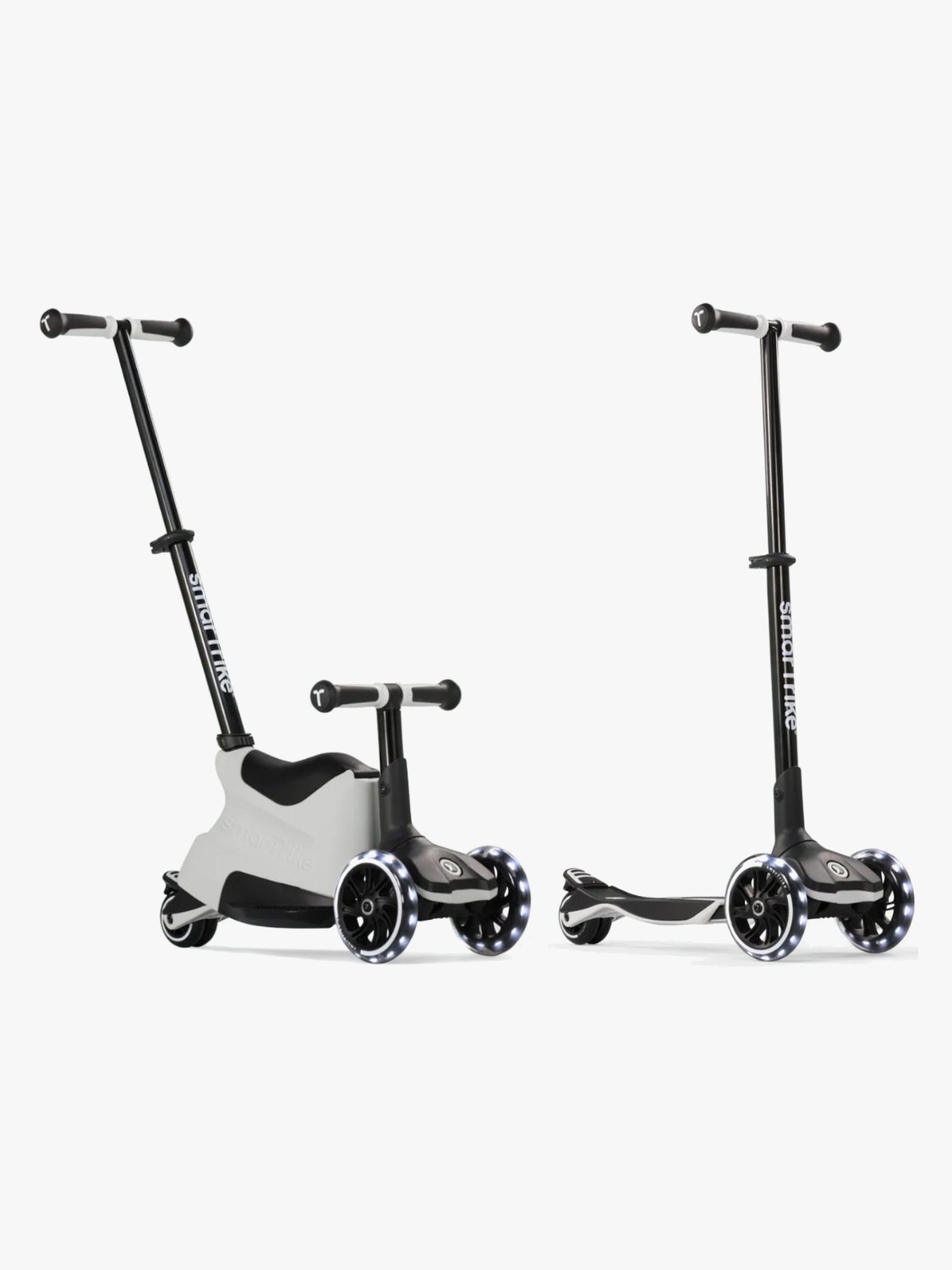 SmarTrike Ride-on Sparkesykkel 4-in-1, Cool Grey - Sparkesykler & Kickbikes
