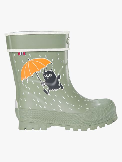 Viking Alv Jolly Mummitrollet Gummistøvler, Green