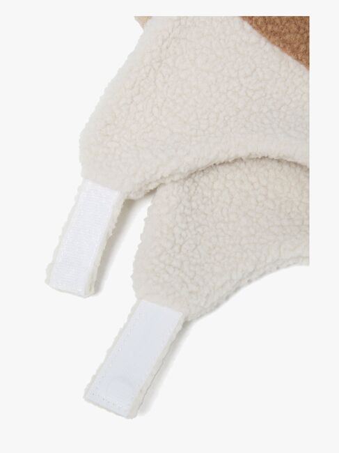 Nordbjörn Knallen Fleece-lue, Tobacco Brown/Stonewash/Oatmeal