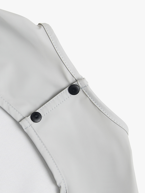 Beemoo CARE Bib  Langermet Smekke, Light Grey