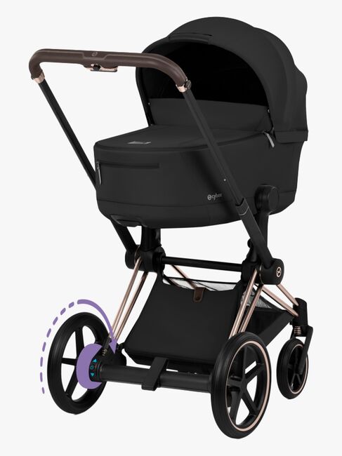 Cybex ePriam Duovogn, Rosegold/Sepia Black