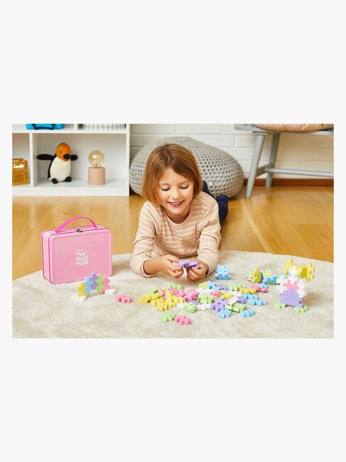 Plus-Plus BIG Metal Suitcase Pastel 70 Biter