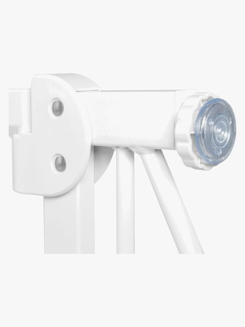 Lionelo Truus Slim Sikkerhetsgrind, White/Natural