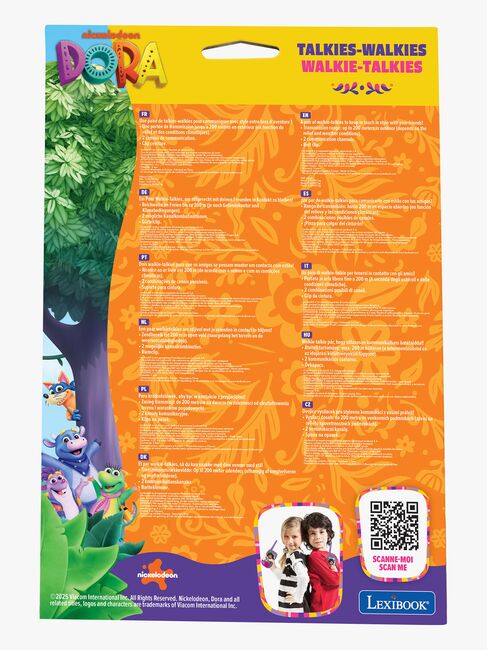 Dora The Explorer Walkietalkier 200 m