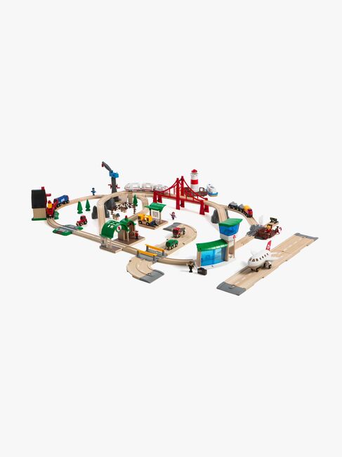 BRIO World 33766 World Deluxe Togbanesett