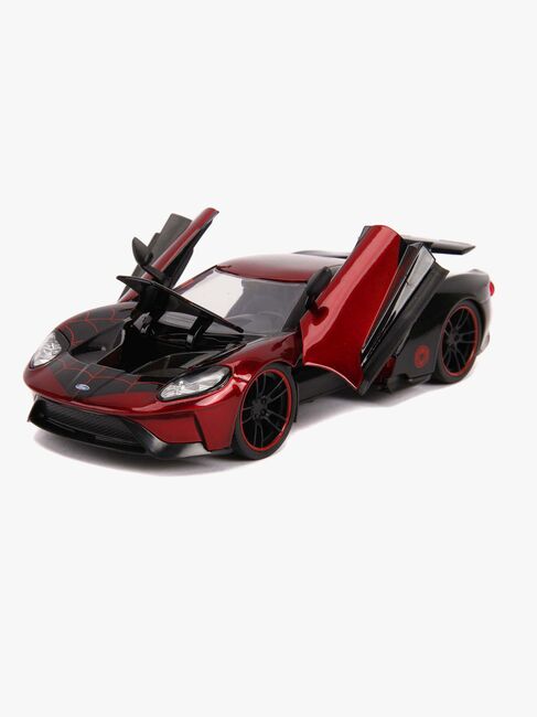 Jada Toys Spider-Man Bil med Figur Miles Morales 2017 Ford GT 1:2
