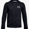 Under Armour EU Cotton Fleece Full Zip Jakke, Black