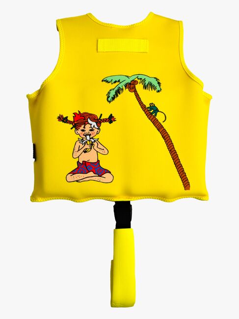 Swimpy Svømmevest Pippi Sydhavet 3-6 År 19-30 kg, Gul