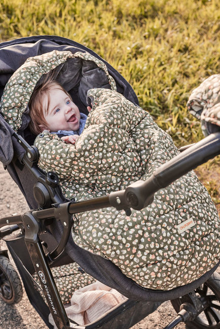 Oh, Poppy! Lily Quilted Vognpose, Poppy Forest Green