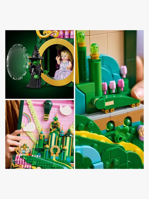 LEGO Wicked 75685 Emerald City-veggkunst