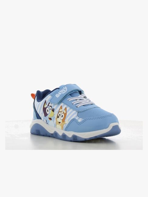 Bluey  Blinkende Sneakers, Light Blue/Blue