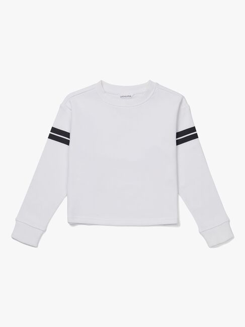 Luca & Lola Hannah Genser, White/Stripes