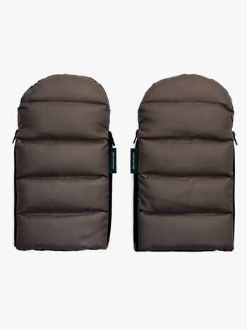 KONG.WALTHER Østerbro Puffer Barnevognvotter, Grey