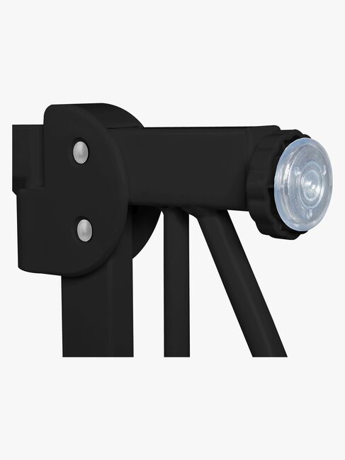 Lionelo Truus Slim Sikkerhetsgrind, Black Carbon/Natural