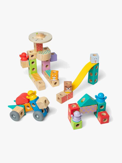 Melissa & Doug Blockables Byggesett By 73 Deler