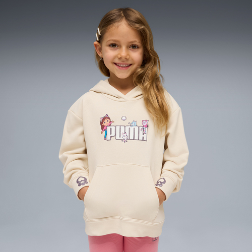 Puma Gabby's Dollhouse  Avslappet Hettegenser, Hvit