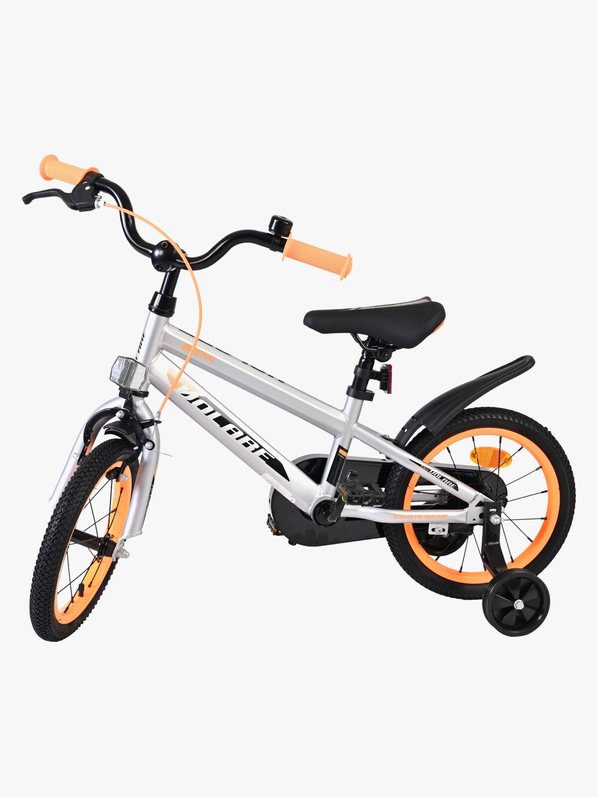 Volare Unicorn Sykkel 14 Tommer, Hvit