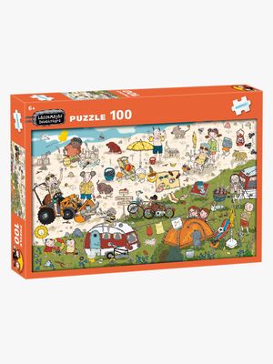Kärnan LasseMajas Detektivbyrå Puslespill 100 Brikker