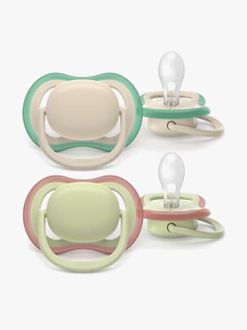 Philips Avent Ultra Air-smokk 6-18 m, 2-pakning, beige/lysegrønn