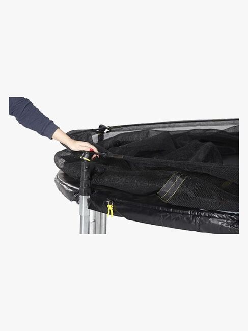 Plum 14ft Space Zone II Telescopic Trampoline inkl. Sikkerhetsnett 426 cm