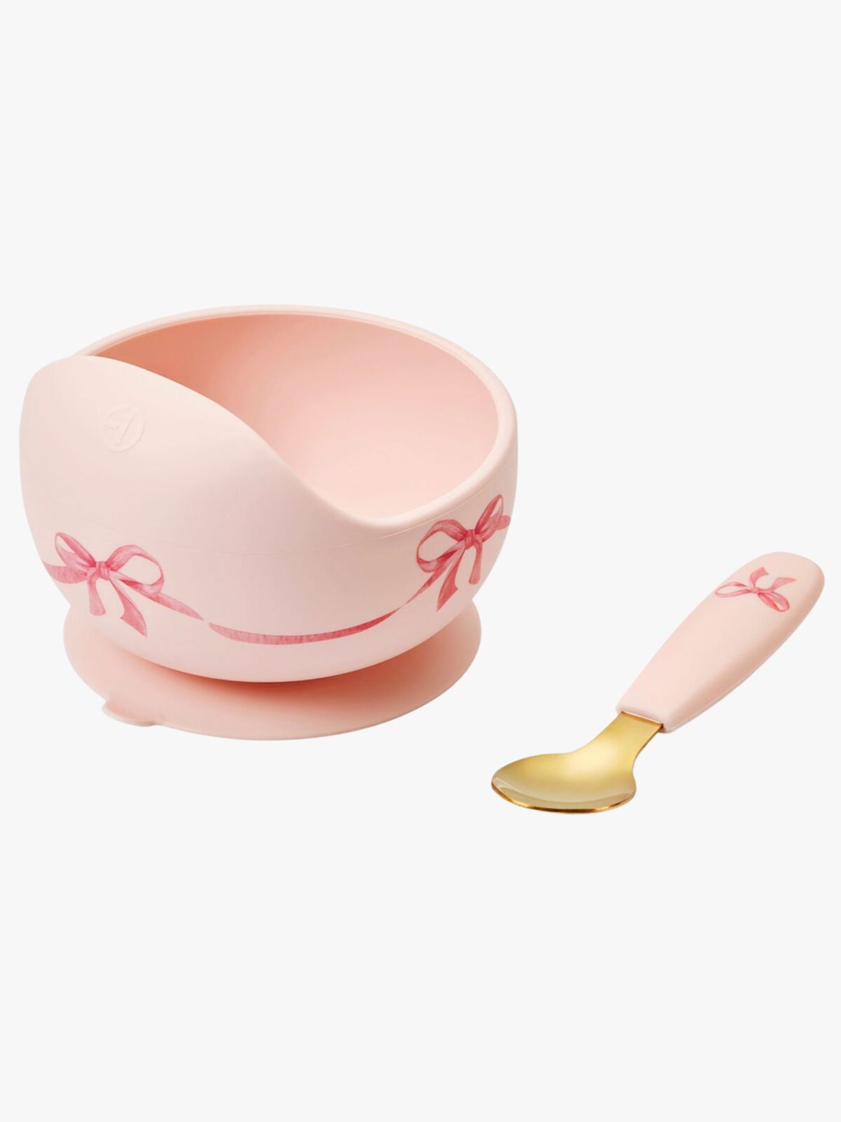 Elodie Skål Sett Silikon, Rosy Bow