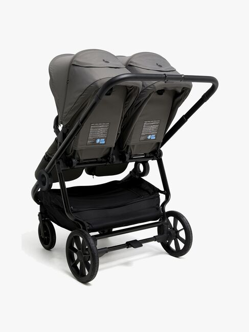 Beemoo Pro Twin 2 Søskenvogn, Mocha Grey