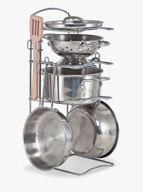 Melissa & Doug Kjøkkensett Stekepanner og Kasseroller 8 Deler