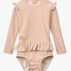 LIEWOOD Sille Badedrakt Baby, Pale tuscany/Creme de la creme