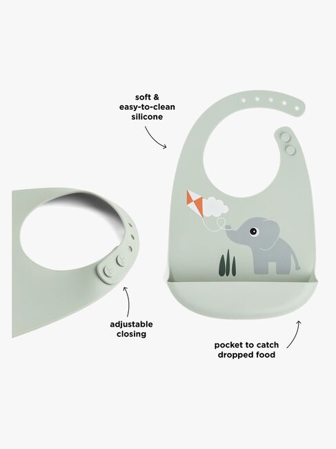 Done By Deer Playground Silikon Smekke, Green