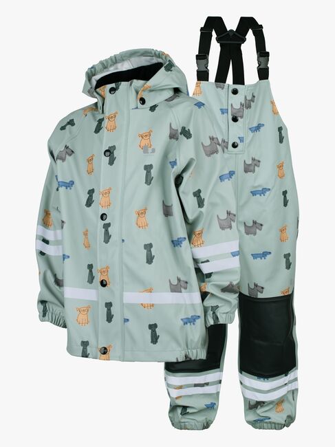 Lindberg Vattholma Regnsett, Grønn/Grå