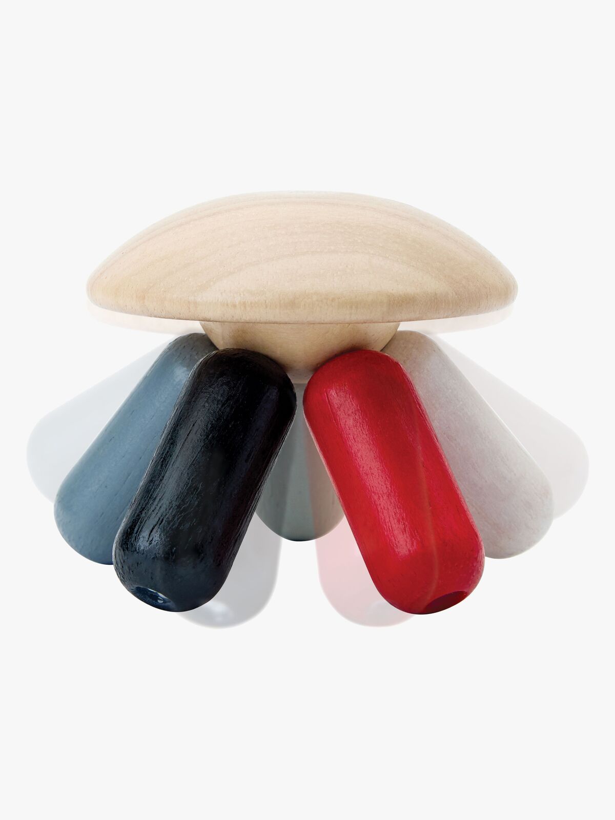 Plan Toys Flexi Jellyfish Motorisk Leke, High Contrast