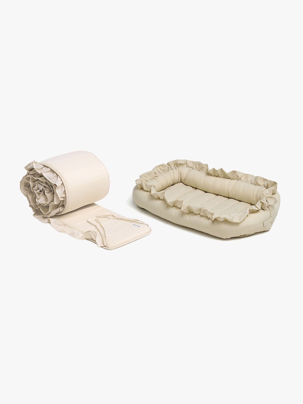 Alice & Fox FREYA Sengekant inkl. Babynest, Beige
