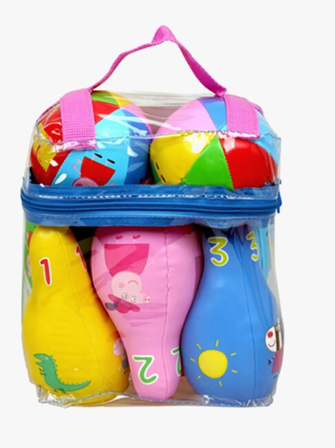 Peppa Gris  Mykt Bowlingsett