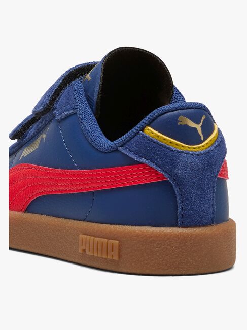 Puma Club II Era V PS Sneakers, Blue Jewel/Red
