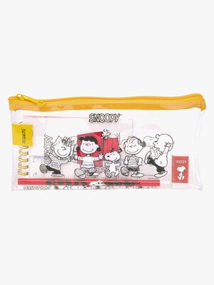 Snoopy Pennal med Skrivesett, Jeans