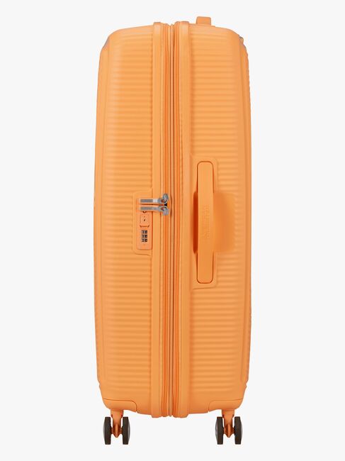 American Tourister Soundbox Spinner Koffert 97-110L, Papaya Pop