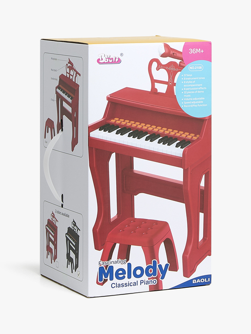 Cloudberry Castle Lekepiano 37 Tangenter