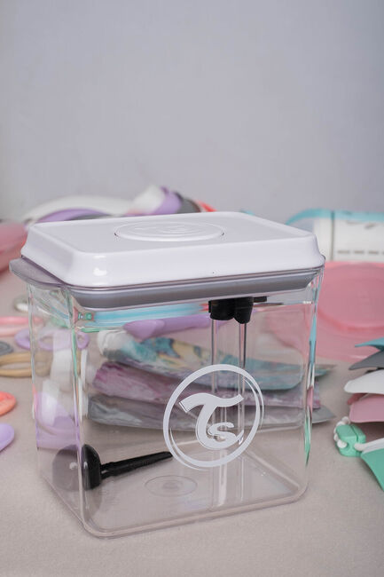 Twistshake Pulverbeholder 1700ml, Hvit