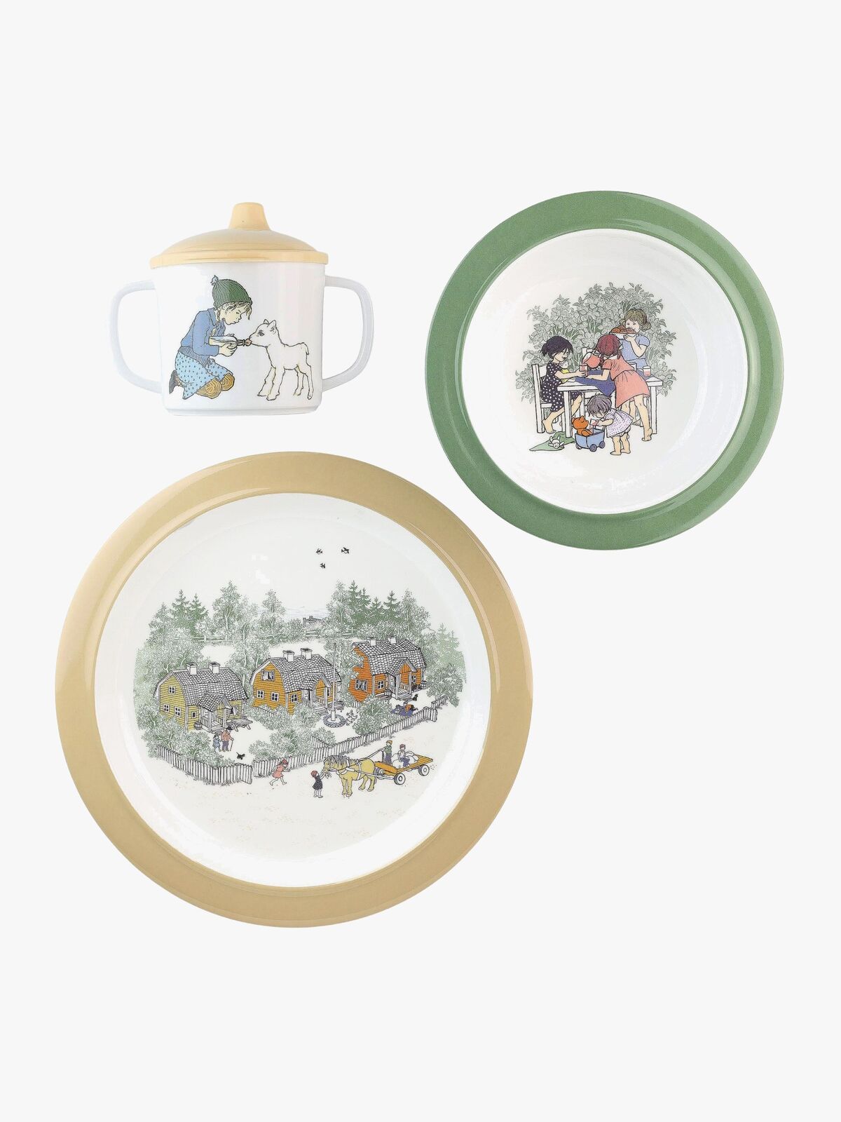 Barna i Bakkebygrenda Barneservise 3 Deler