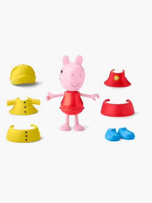 Peppa Gris Rainy Day Dress Up Figur