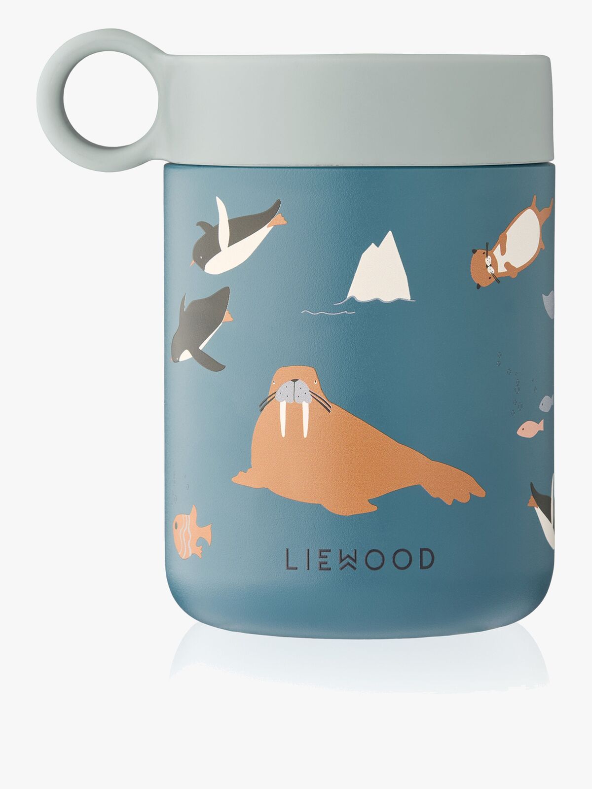 LIEWOOD Kiani mønstret termos med mat, utsikt mot Ishavet/havet