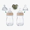 Bebeconfort Physio Air Tåteflasker Glass Sett med, Sand