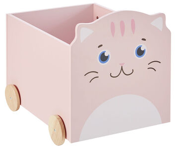 Alice & Fox Oppbevaringsboks Katt, Pink