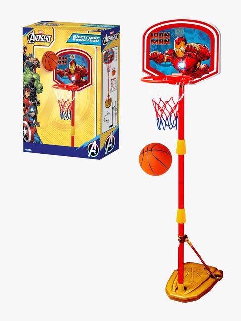Marvel Iron Man Basketballstativ med Lys- og Lydeffekt 100-160 cm