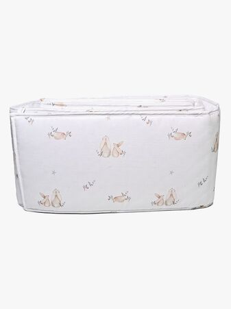 Mini Dreams Bunny Sengekant 30x360, Hvit