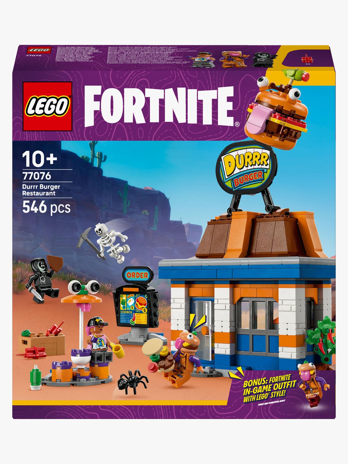 LEGO Fortnite 77076 Durrr burgerrestaurant