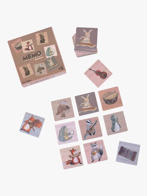 Egmont Toys Memospill Musikkdyr