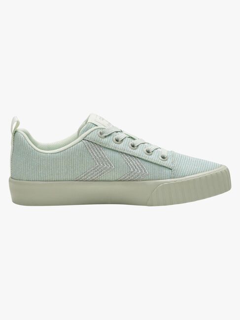 Hummel Base Court Glitter Jr Sneaker, Pale Aqua