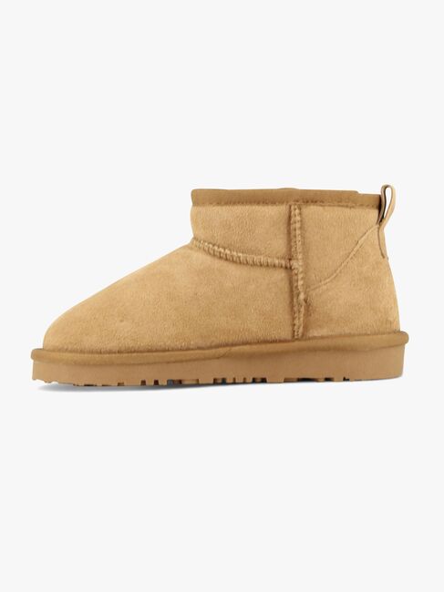 Mjúka Cardstone  Fôrede Støvler, Chestnut