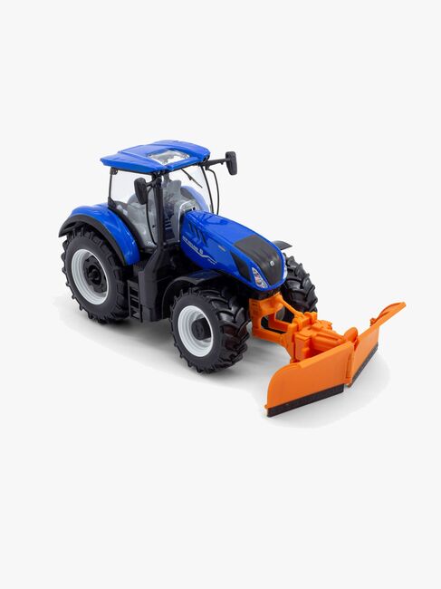 Bburago New Holland T7.315 Traktor med Snøplog 1:32